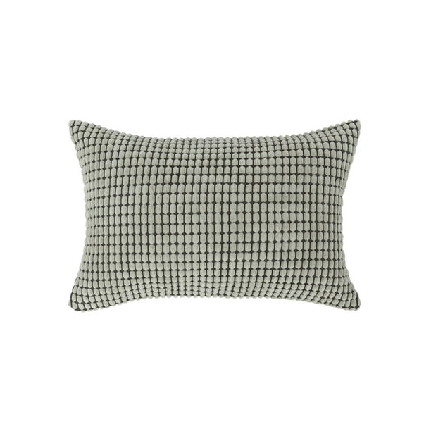 Polyester Cotton Pillow Cover Pillowcase Waist Cushion Cover 30X50cm/30X45cm